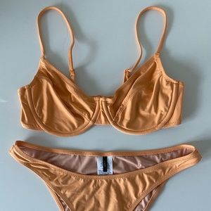 J. Crew orange bikini set